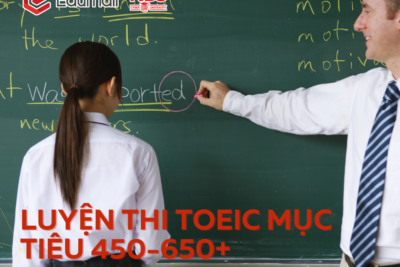 Luyện thi TOEIC mục tiêu 450-650+