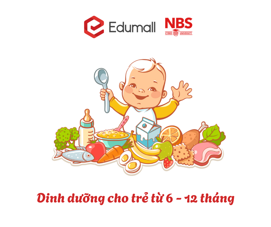 dinh dưỡng cho trẻ 6-12 tháng