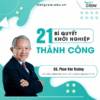 21 Bí quyết khởi nghiệp thành công