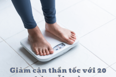 Giảm cân thần tốc với 20 phút mỗi ngày